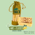 Flaxseed & Mint Cheese Chews for Dogs - Elite Pet Collective