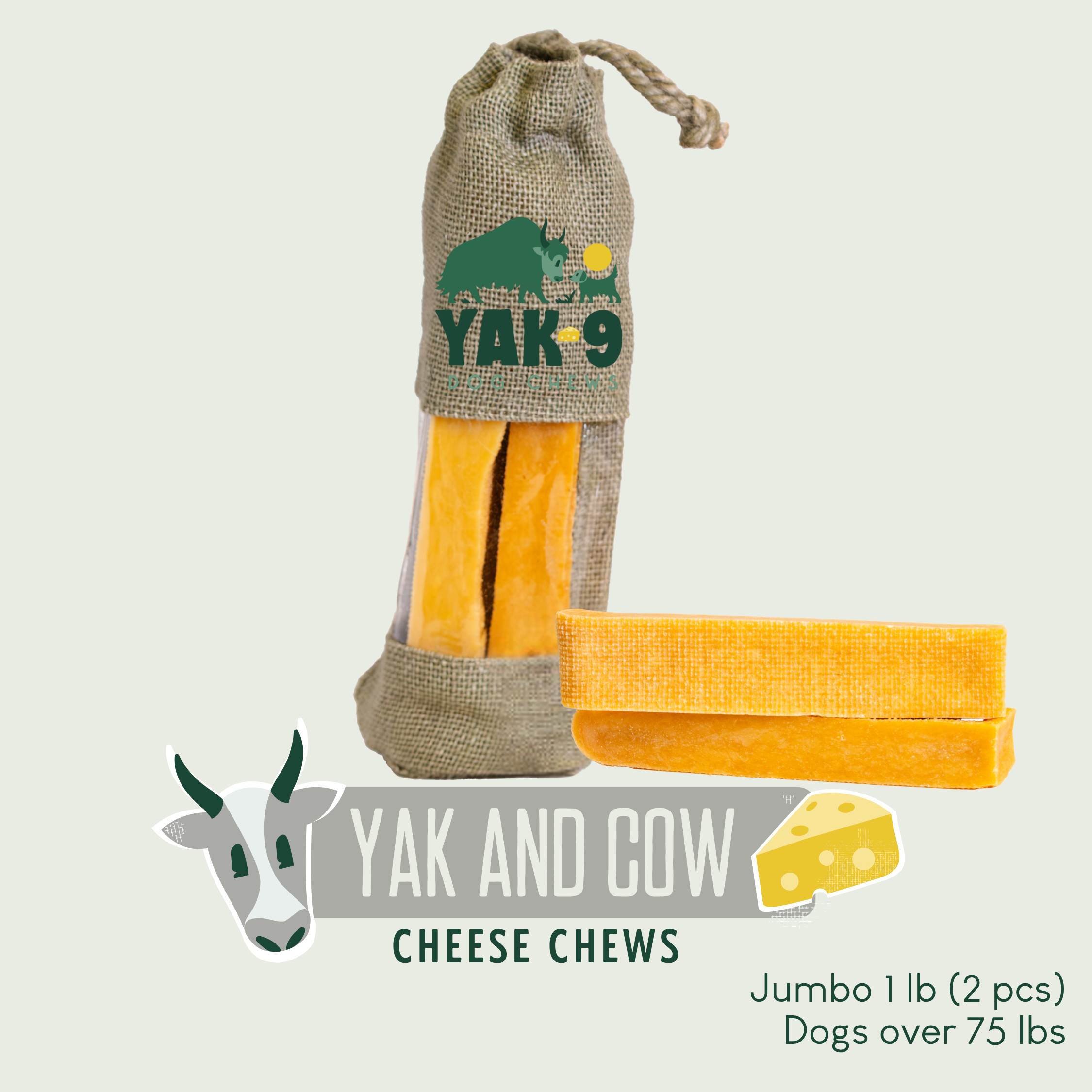 Yak and Cow Cheese for Dogs - Natural Chew Treats for Happy, Healthy Pups - Elite Pet Collective