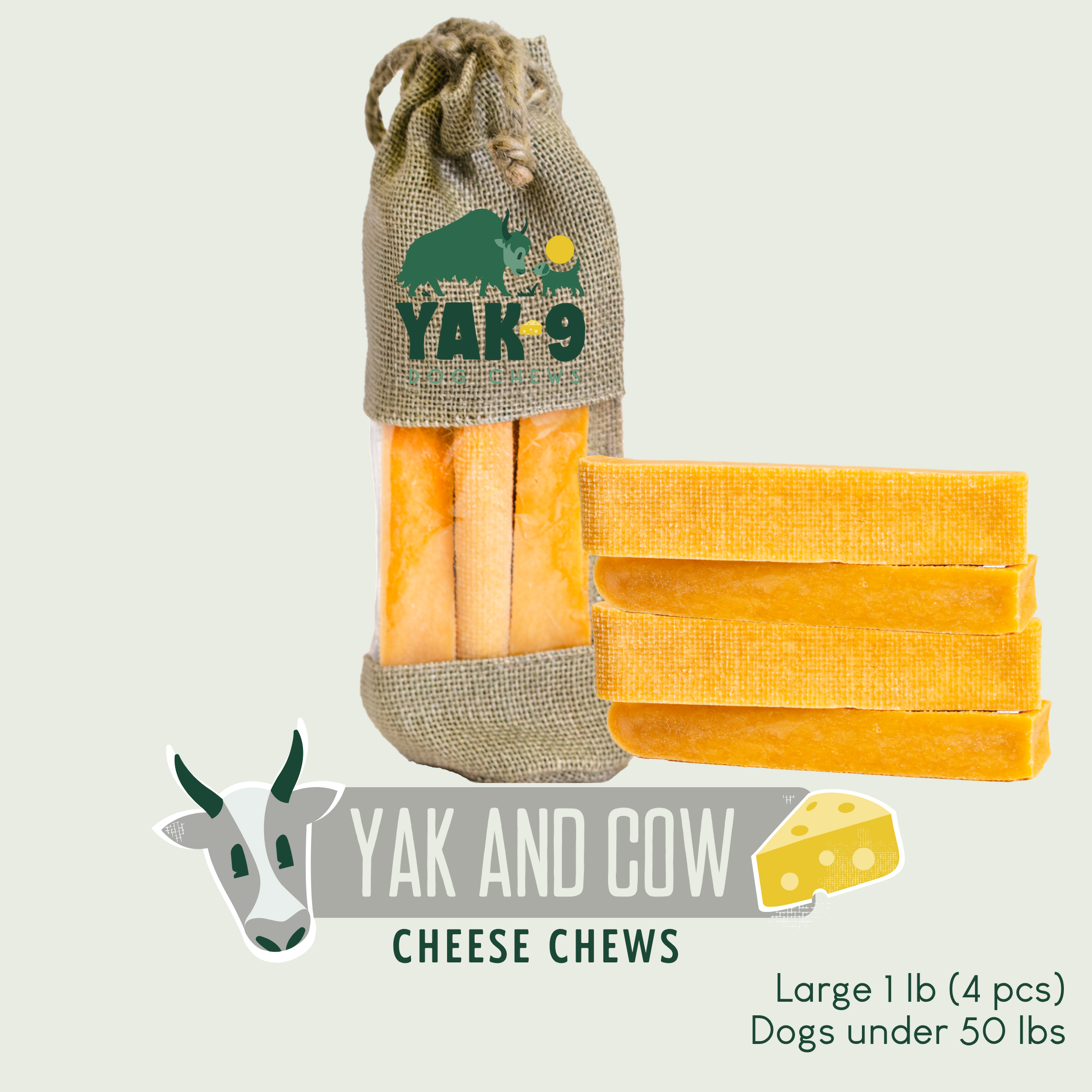 Yak and Cow Cheese for Dogs - Natural Chew Treats for Happy, Healthy Pups - Elite Pet Collective