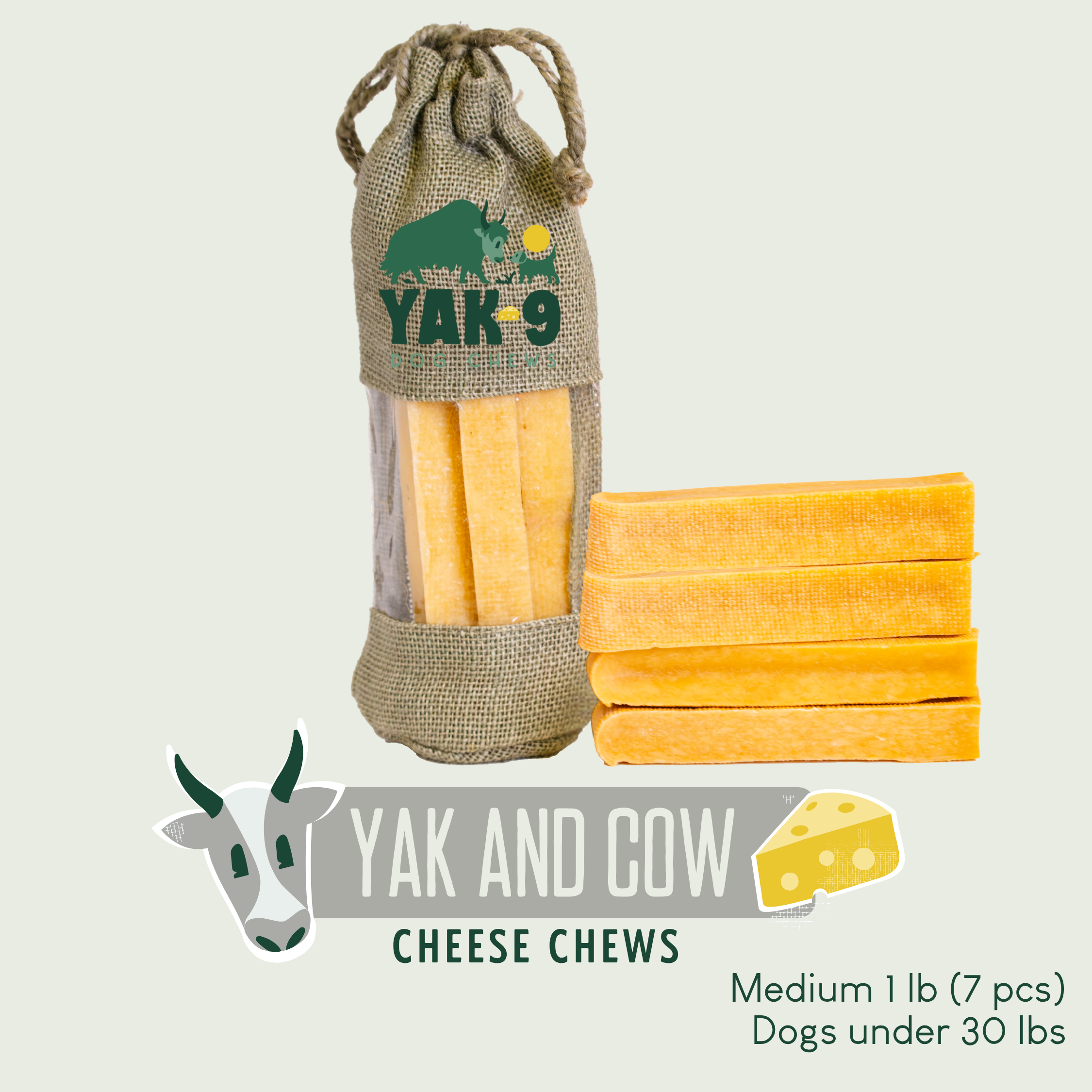 Yak and Cow Cheese for Dogs - Natural Chew Treats for Happy, Healthy Pups - Elite Pet Collective