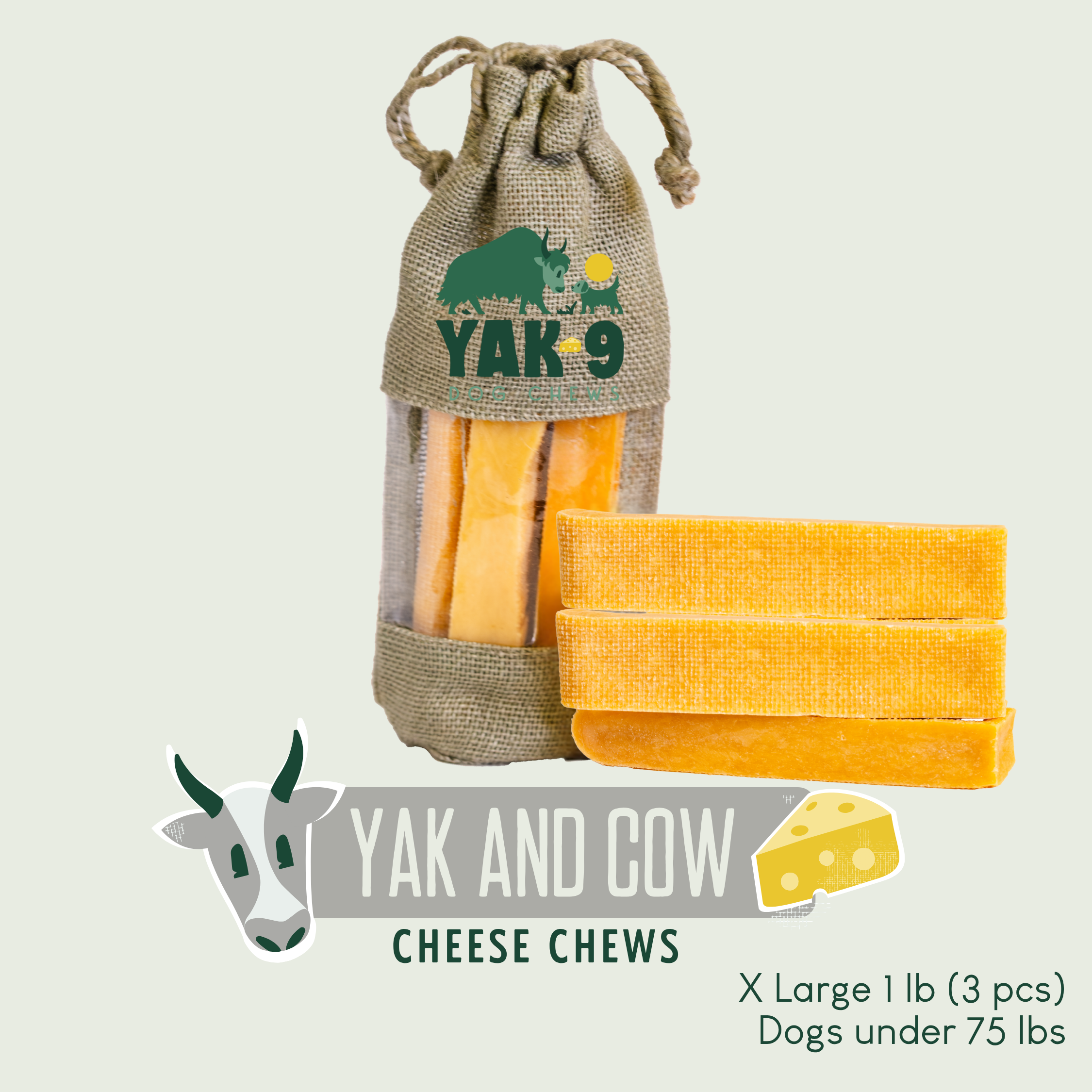 Yak and Cow Cheese for Dogs - Natural Chew Treats for Happy, Healthy Pups - Elite Pet Collective