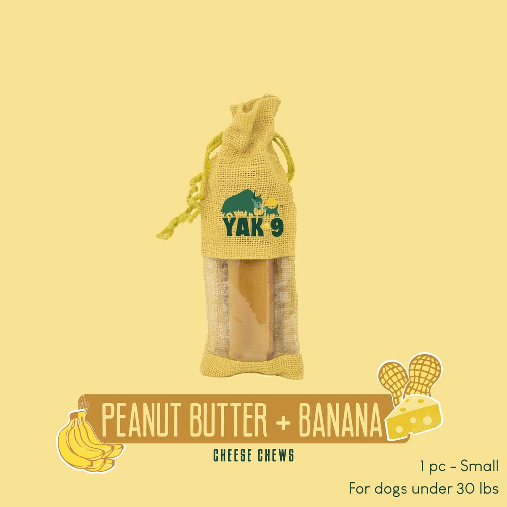Peanut Butter & Banana Chews for Dogs - Elite Pet Collective
