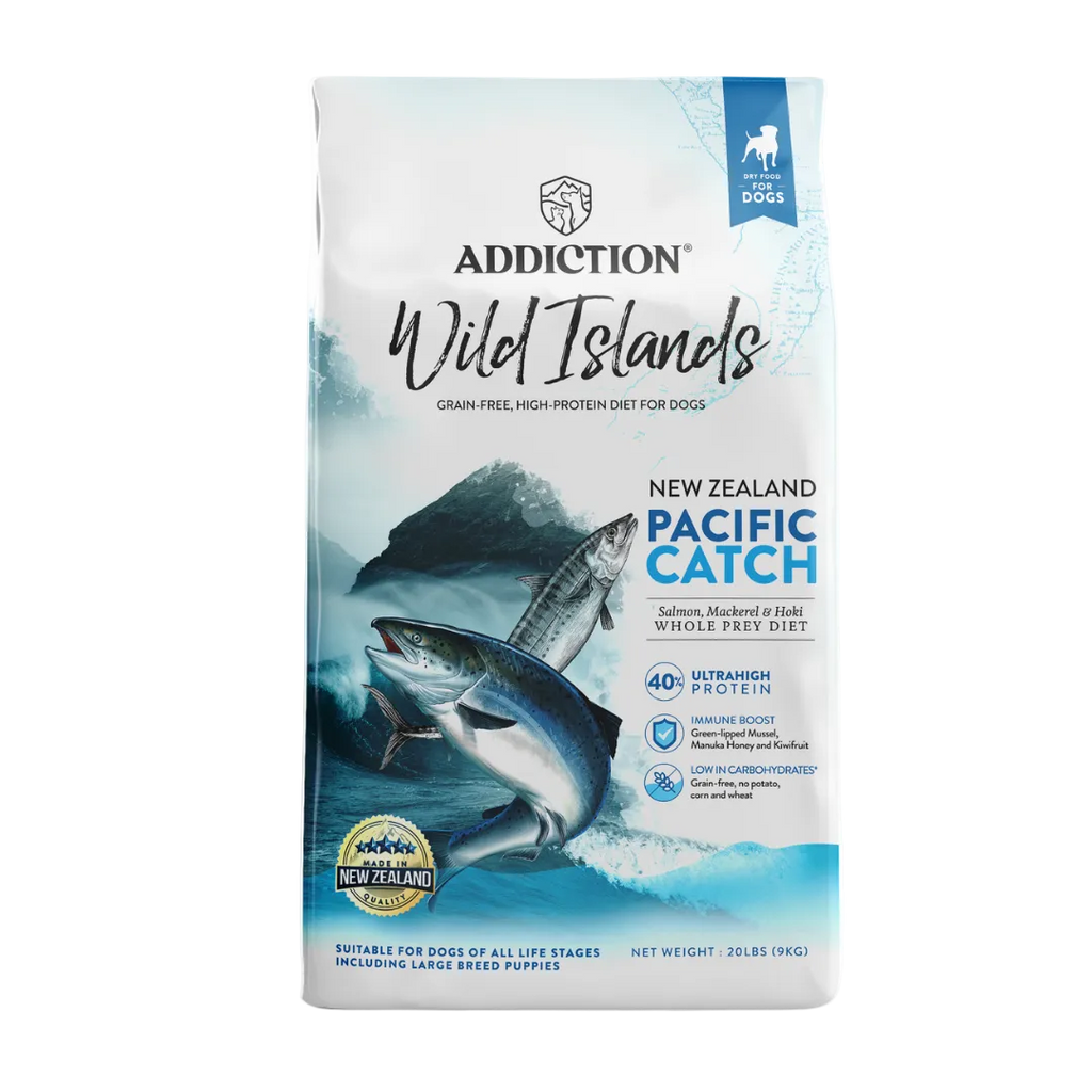 Wild Islands Pacific Catch Premium King Salmon Mackerel & Hoki Dry Dog Food - Elite Pet Collective