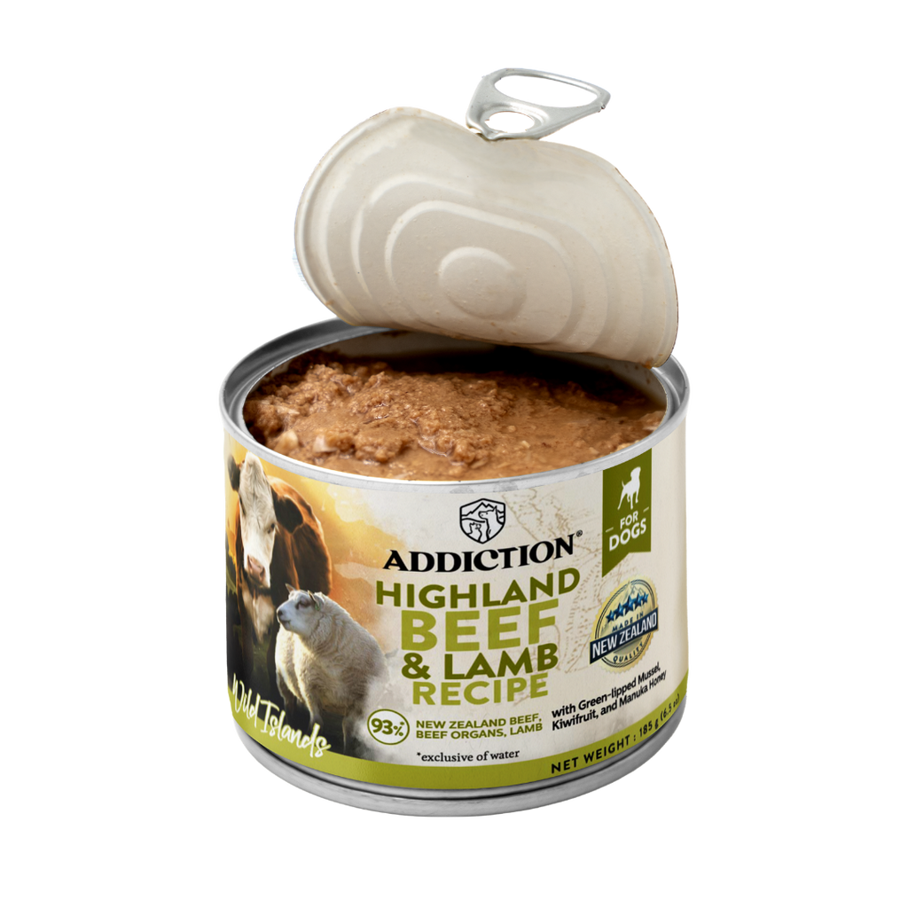 Wild Islands Highland Beef & Lamb Recipe Premium Grain-free Canned Dog Food 185g - Elite Pet Collective