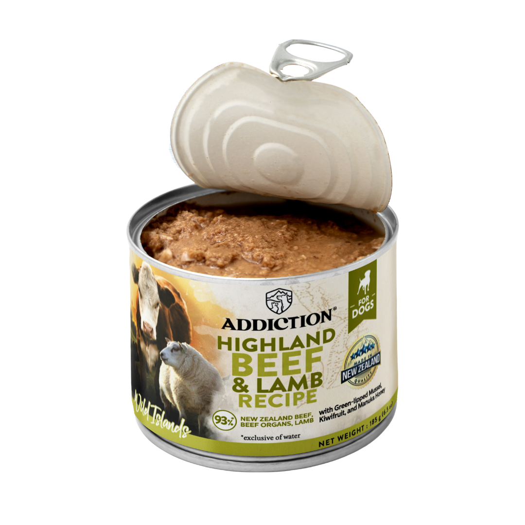 Wild Islands Highland Beef & Lamb Recipe Premium Grain-free Canned Dog Food 185g - Elite Pet Collective