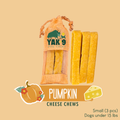 Pumpkin Cheese Chews for Dogs - Elite Pet Collective