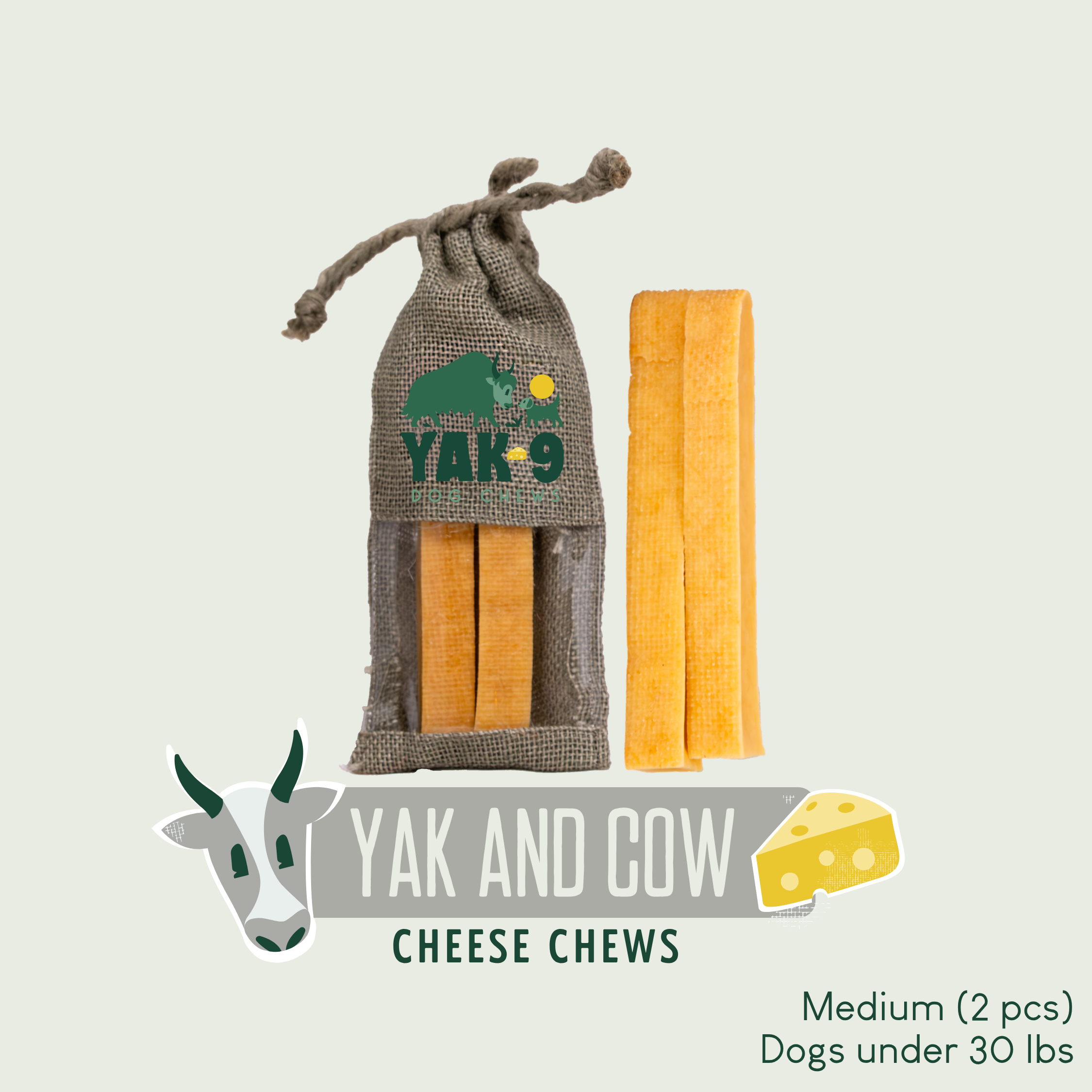 Yak and Cow Cheese for Dogs - Natural Chew Treats for Happy, Healthy Pups - Elite Pet Collective