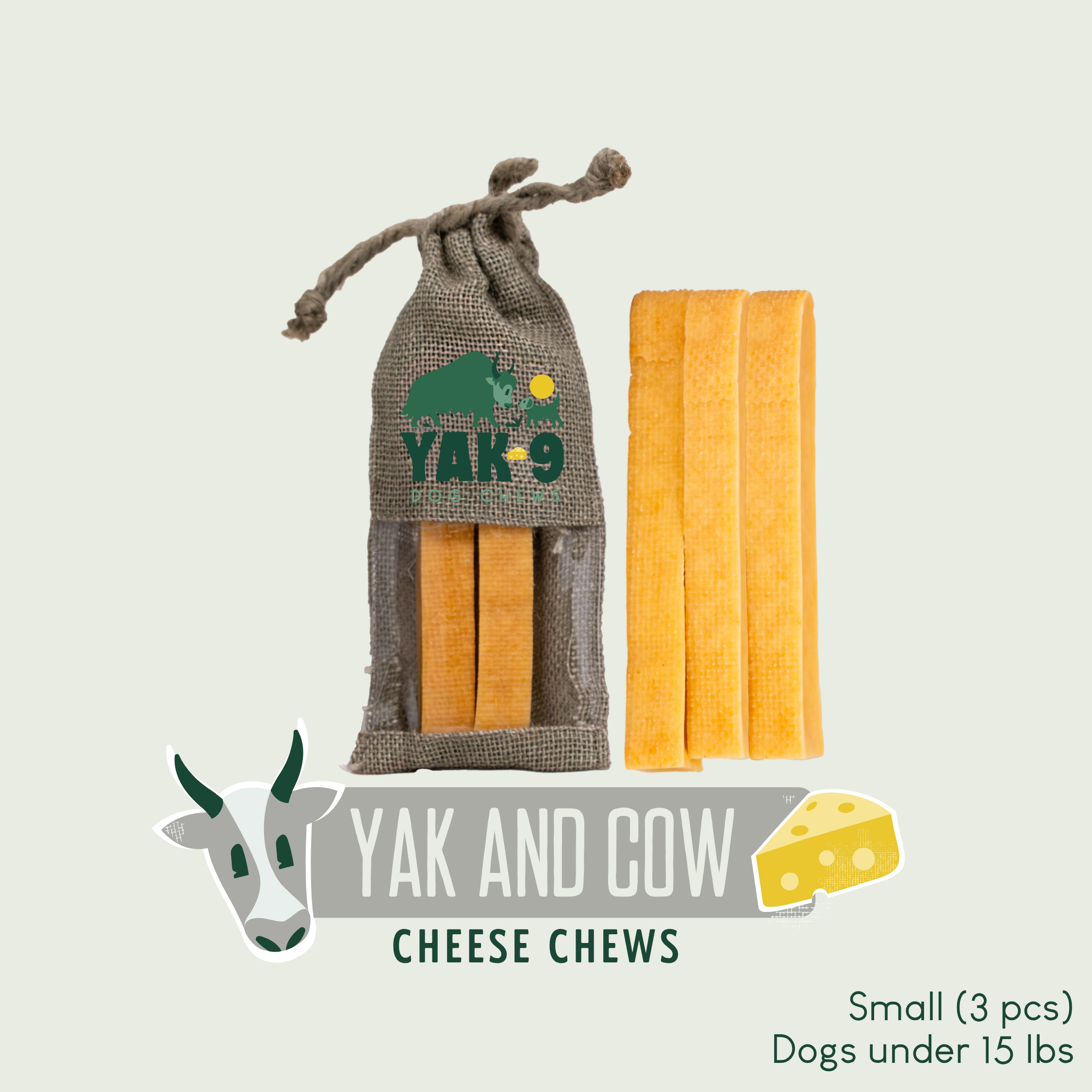 Yak and Cow Cheese for Dogs - Natural Chew Treats for Happy, Healthy Pups - Elite Pet Collective