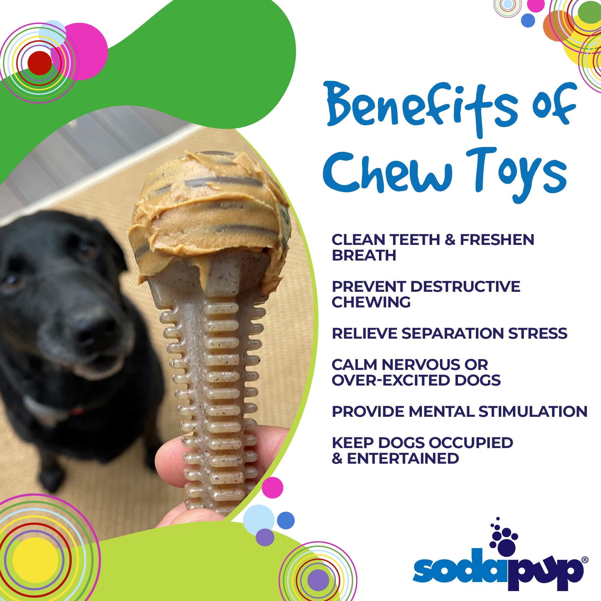Honey Bone Dental Tower Nylon Chew Toy for Aggressive Chewers | USA Made - Elite Pet Collective