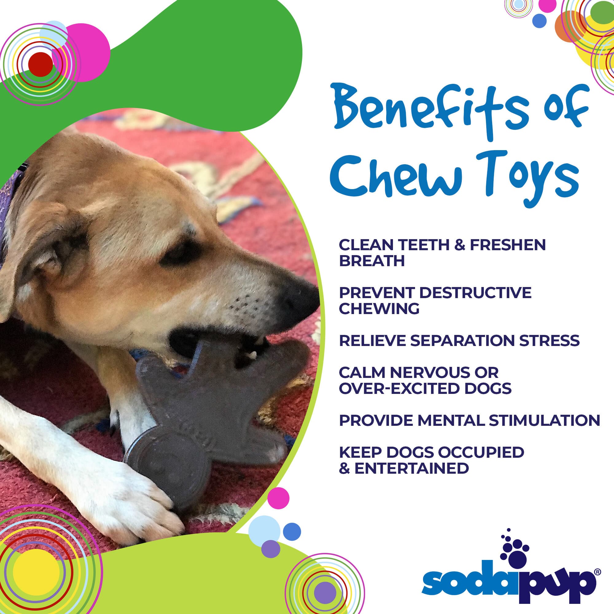 Gingerbread Man Nylon Dog Chew Toy for Aggressive Chewers | USA Made - Elite Pet Collective