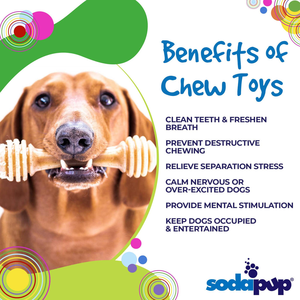 Honey Bone Nylon Dog Toy for Aggressive Chewers | Indestructible | USA Made - Elite Pet Collective