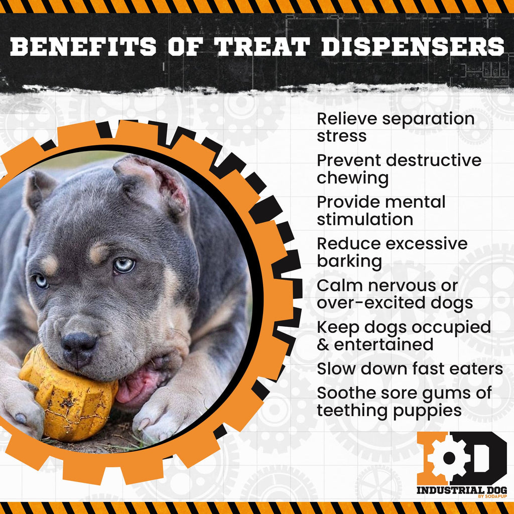 Gear eDispenser Yak Chew Holder - Durable Rubber Treat Pocket | USA Made - Elite Pet Collective