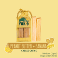 Peanut Butter & Banana Chews for Dogs - Elite Pet Collective
