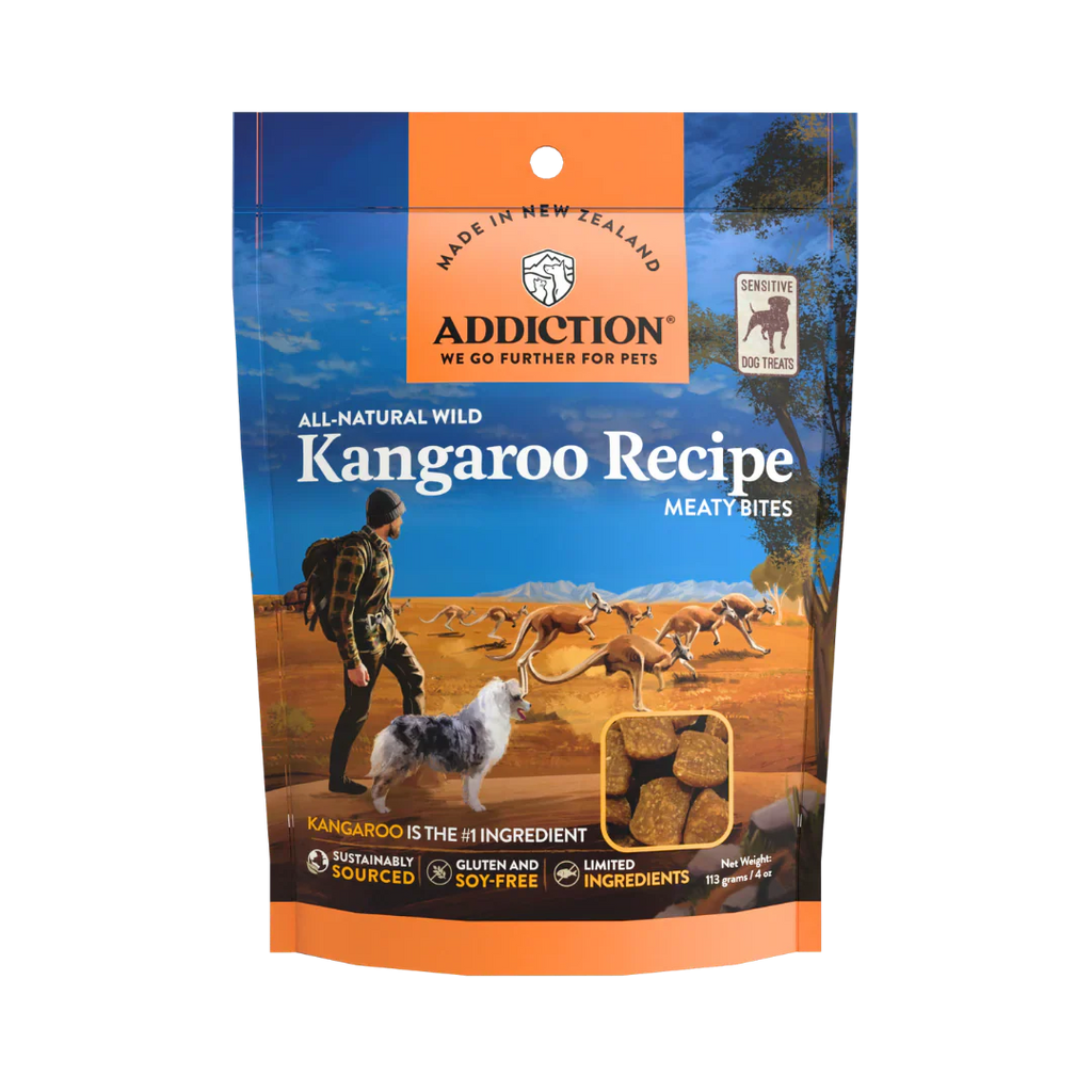 Meaty Bites Grain-free Premium Kangaroo Dog Treats - Elite Pet Collective