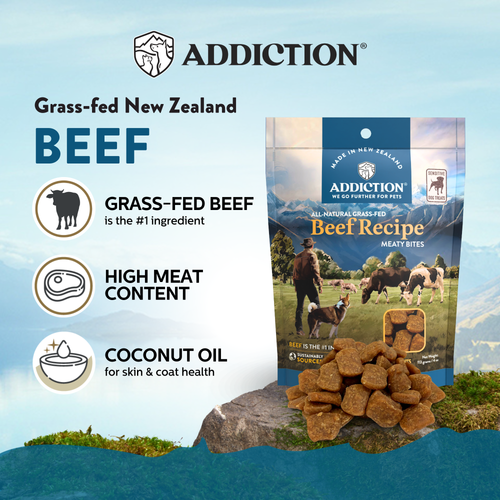 Beef Meaty Bites - Hypoallergenic Dog Treats - Elite Pet Collective