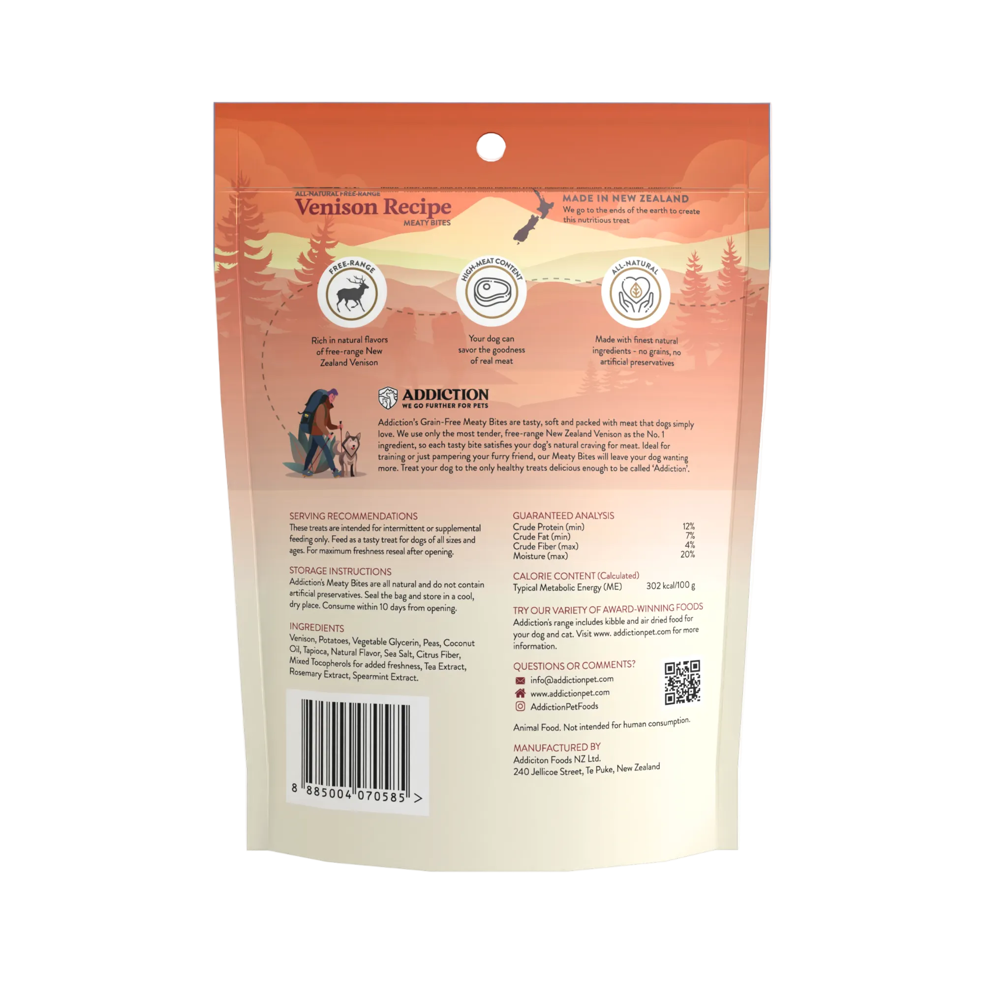 Venison Meaty Bites - Hypoallergenic Dog Treats - Elite Pet Collective