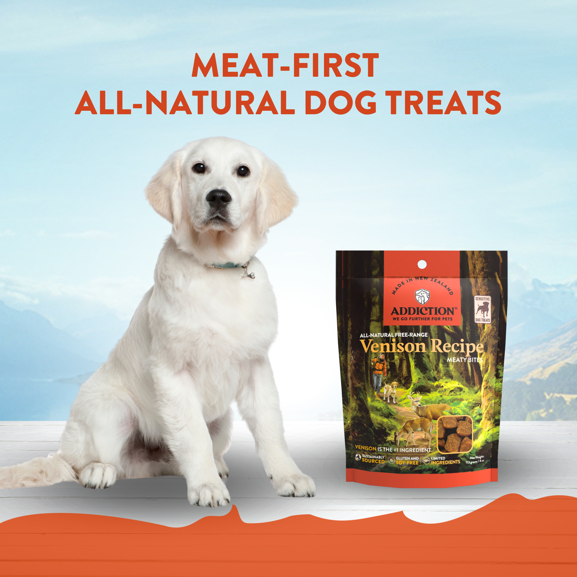 Venison Meaty Bites - Hypoallergenic Dog Treats - Elite Pet Collective