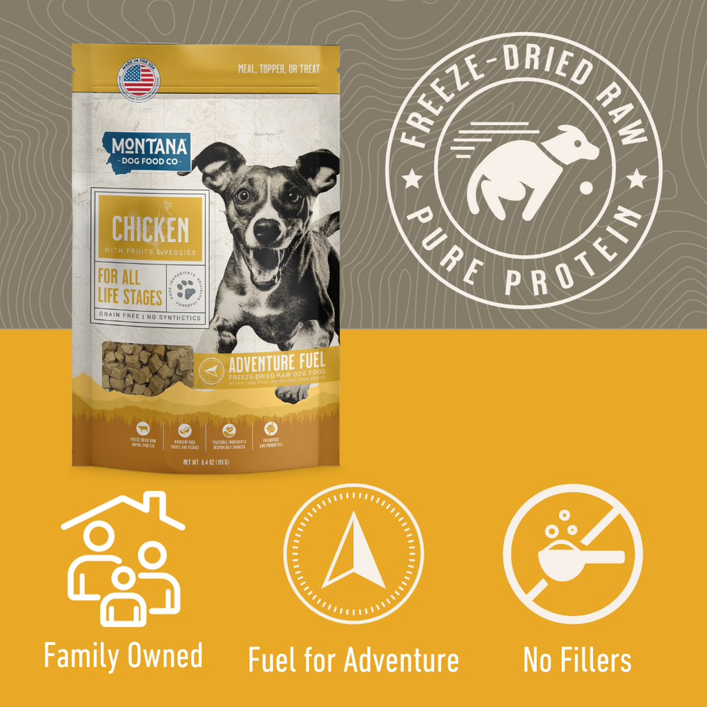 Grain-Free Chicken Freeze-dried Raw Adventure Fuel (Dog Food) - Elite Pet Collective