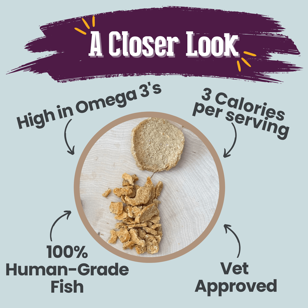 Fish Crumbles for Cats | All-Natural Fish Cat Treats - Elite Pet Collective