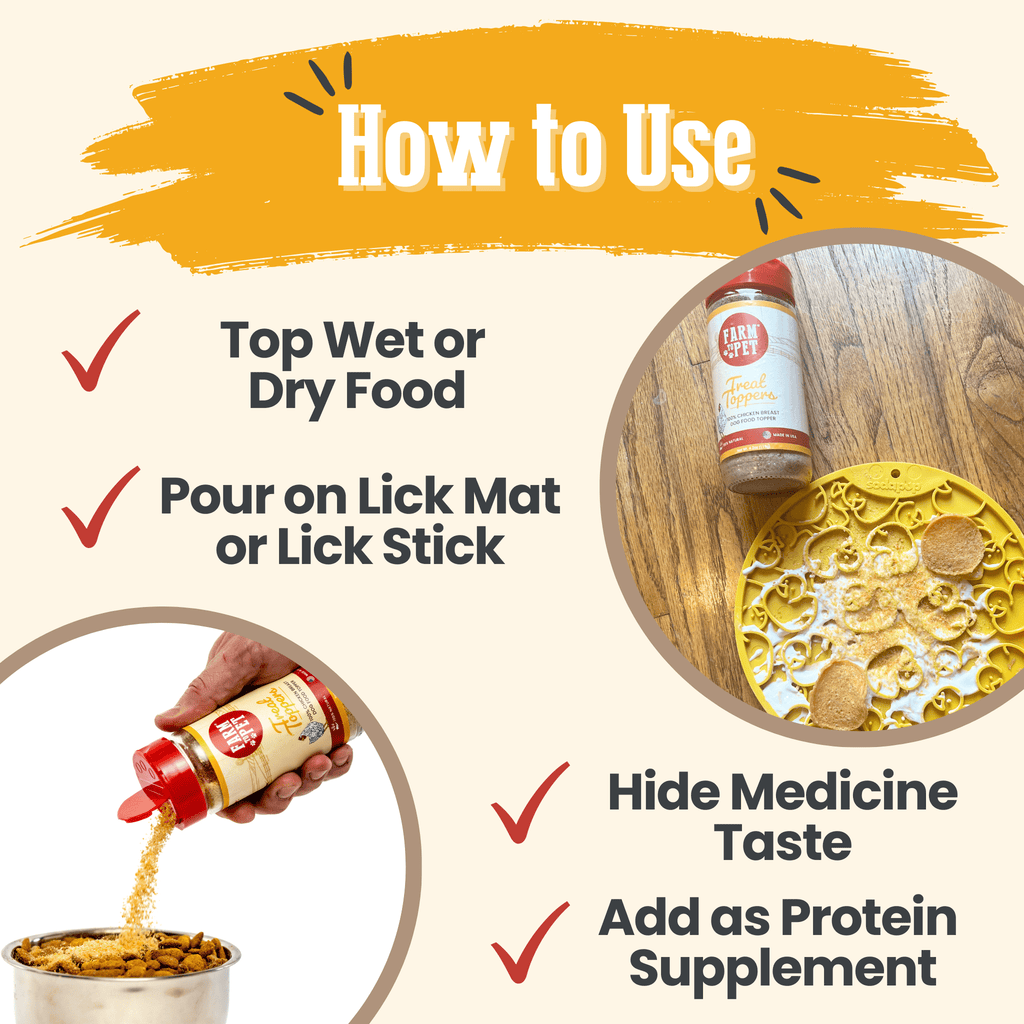 Treat Topper Chicken Dog Food Topper | Healthy Meal Supplement for Dogs - Elite Pet Collective