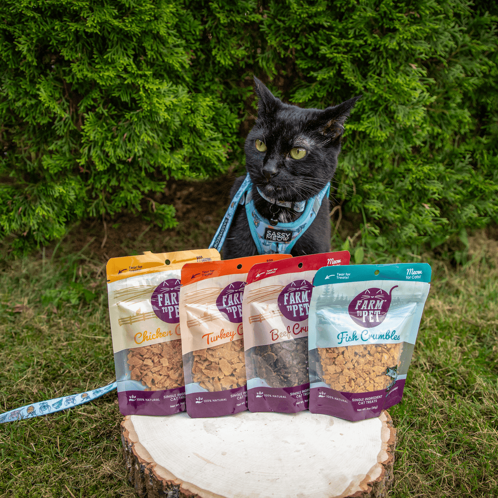 Fish Crumbles for Cats | All-Natural Fish Cat Treats - Elite Pet Collective