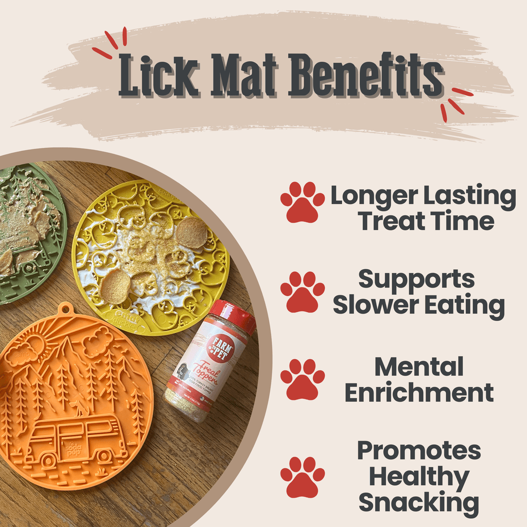 Dog Lick Mats with Suction Cups - Elite Pet Collective