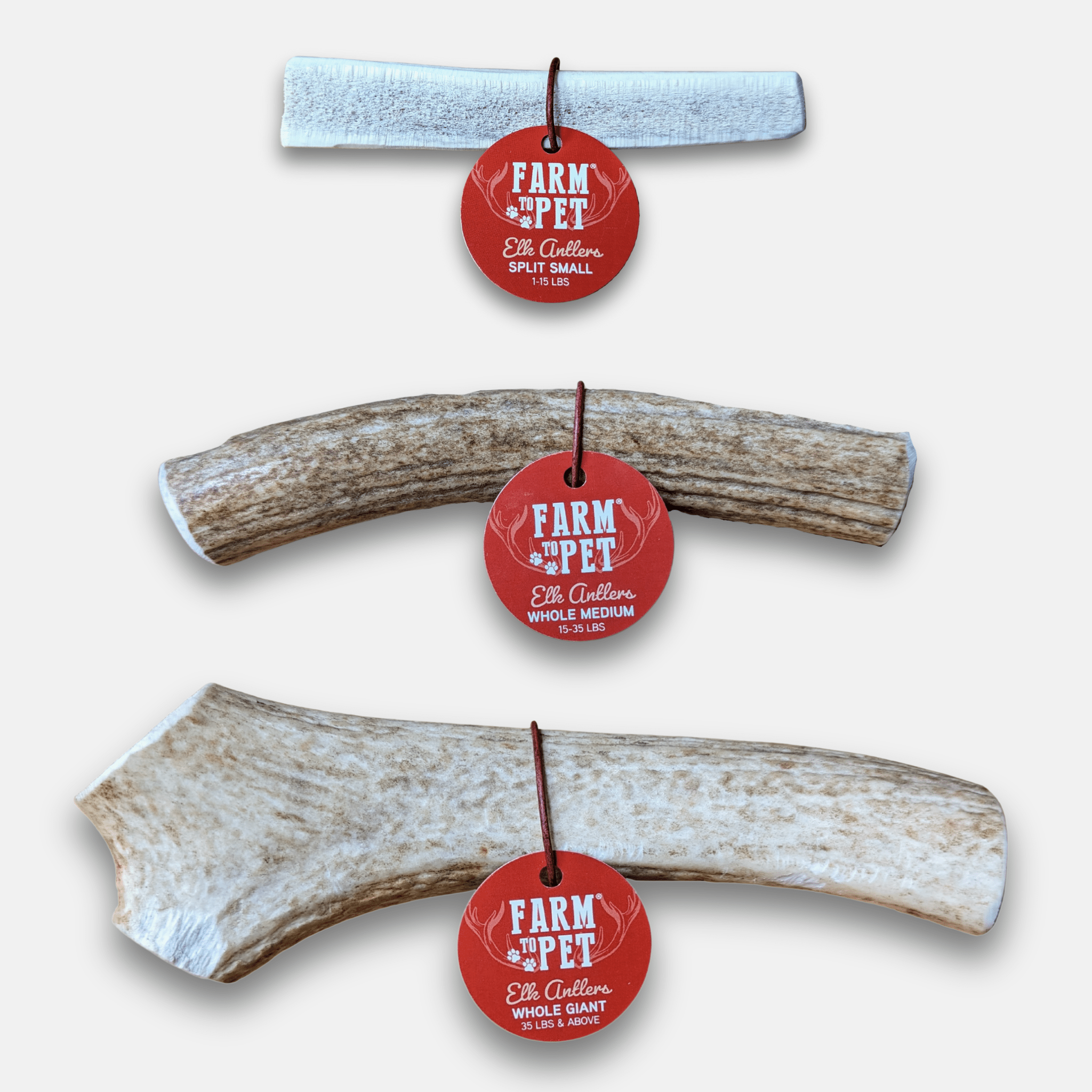 Elk Antler Dog Chews | All-Natural Whole and Split Elk Antler Chews for Dogs - Elite Pet Collective