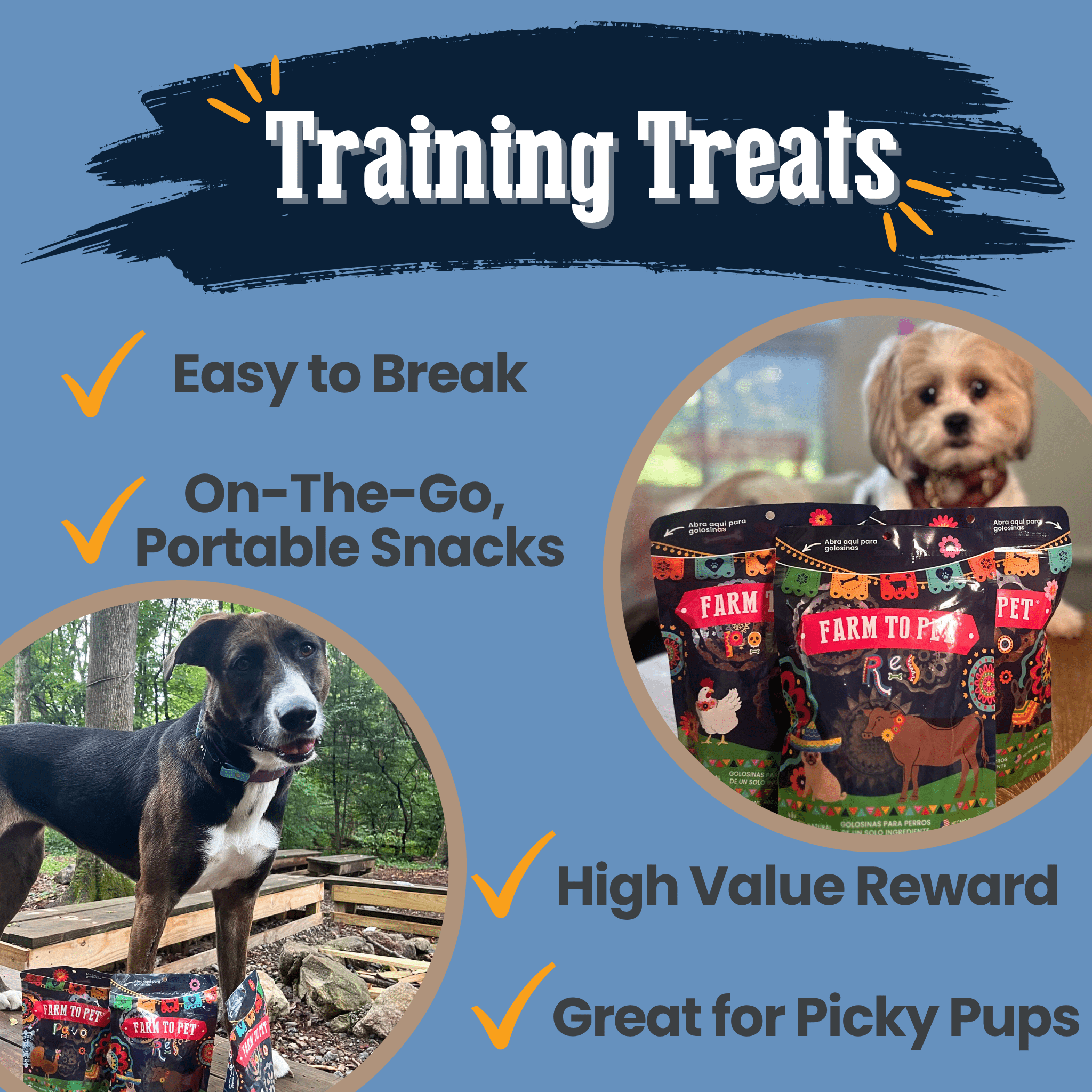 Premios Para Perros Fiesta Pack | Dog Treat Variety Bundle - Elite Pet Collective
