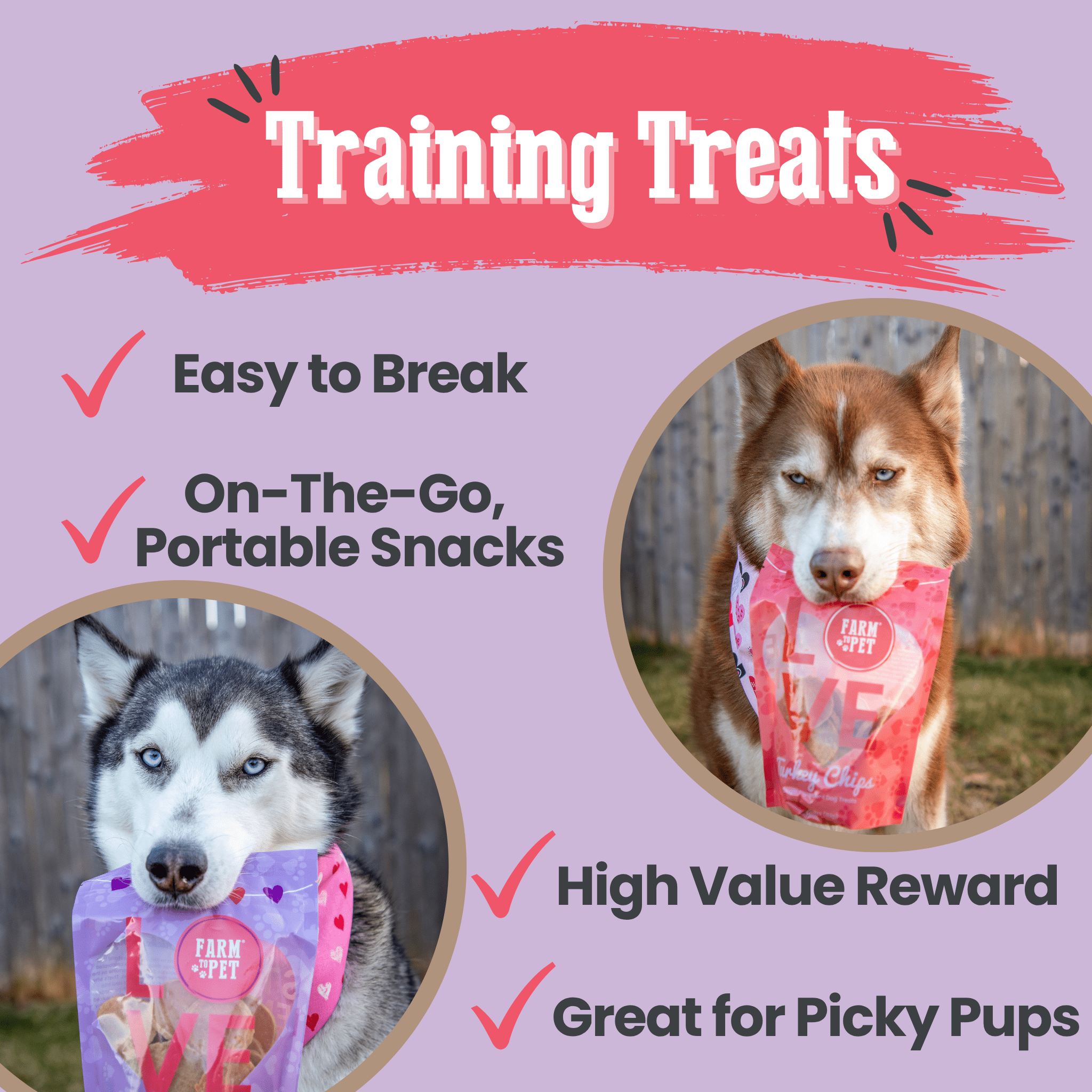Puppy Love Dog Treat Duo | Poultry Chip Variety Pack - Elite Pet Collective