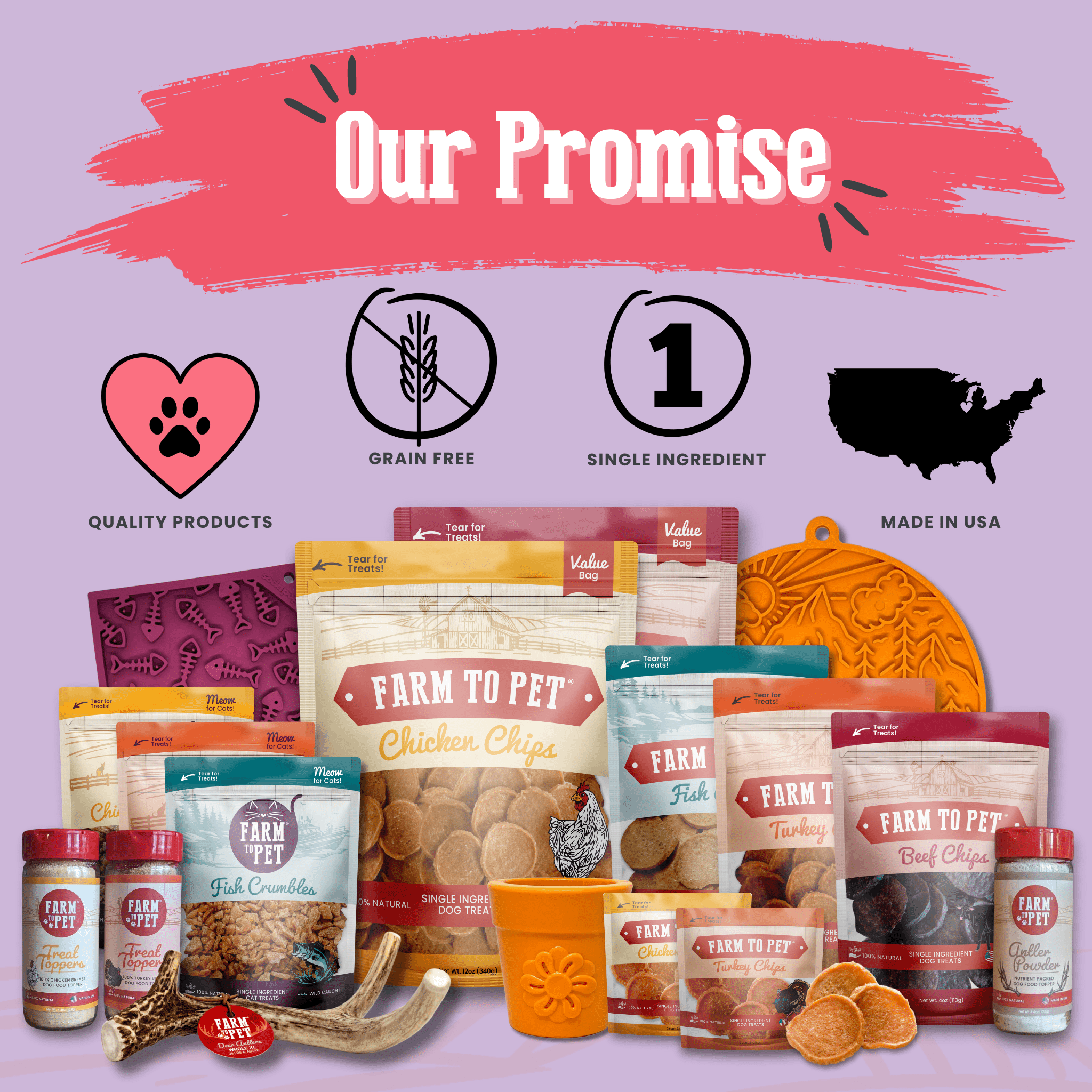 Puppy Love Dog Treat Duo | Poultry Chip Variety Pack - Elite Pet Collective
