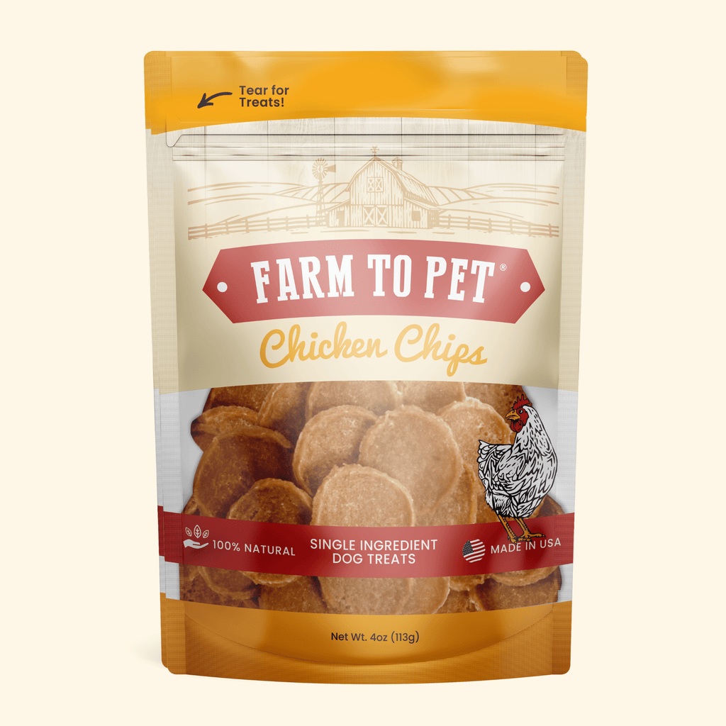 Chicken Chips for Dogs | All-Natural Single-Ingredient Dog Treats - Elite Pet Collective