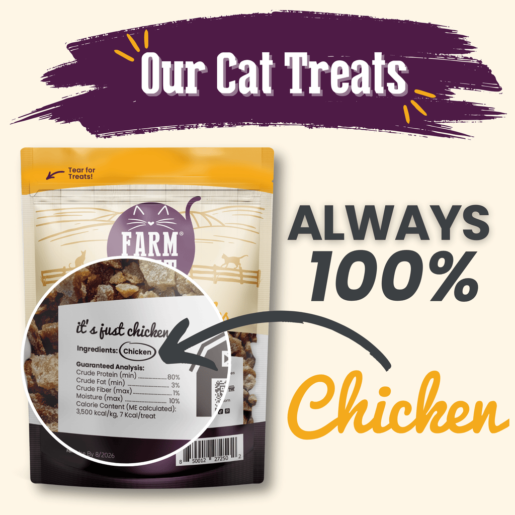 Chicken Crumbles Cat Treats | Single-Ingredient Treats for Cats - Elite Pet Collective