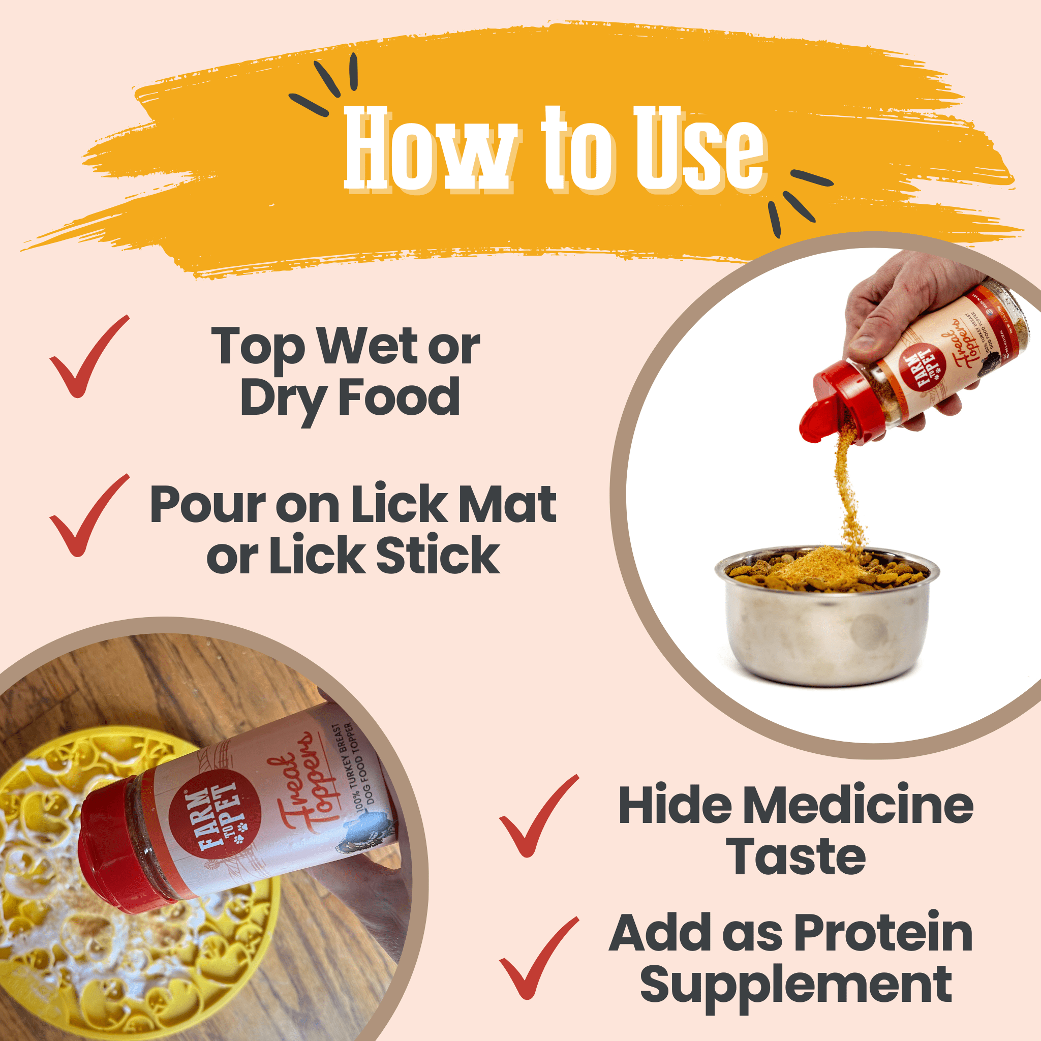 Treat Topper Turkey Dog Food Topper | Healthy Meal Supplement for Dogs - Elite Pet Collective