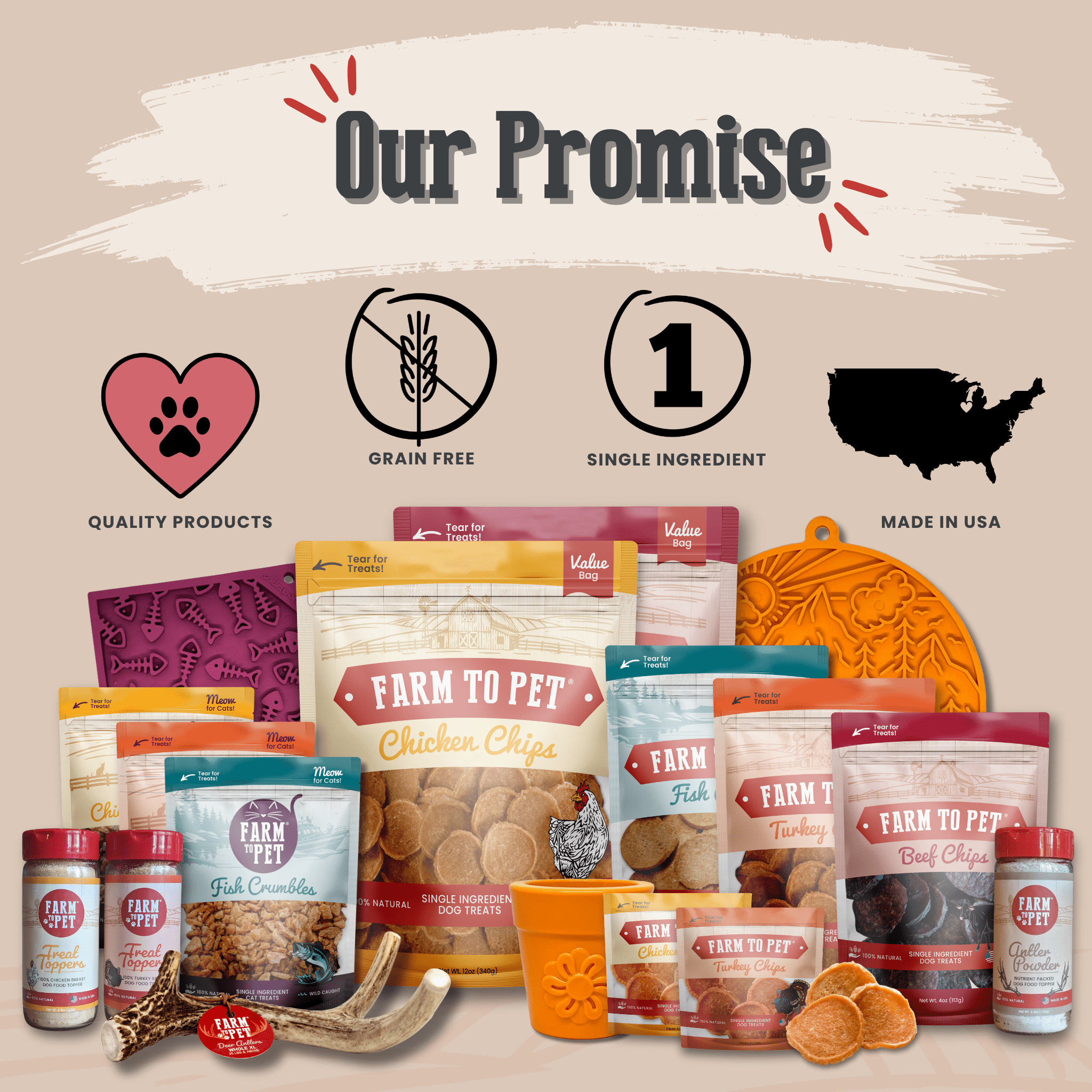 Farm To Pet Tote Bag | Paw-some Gift for Animal Lovers - Elite Pet Collective