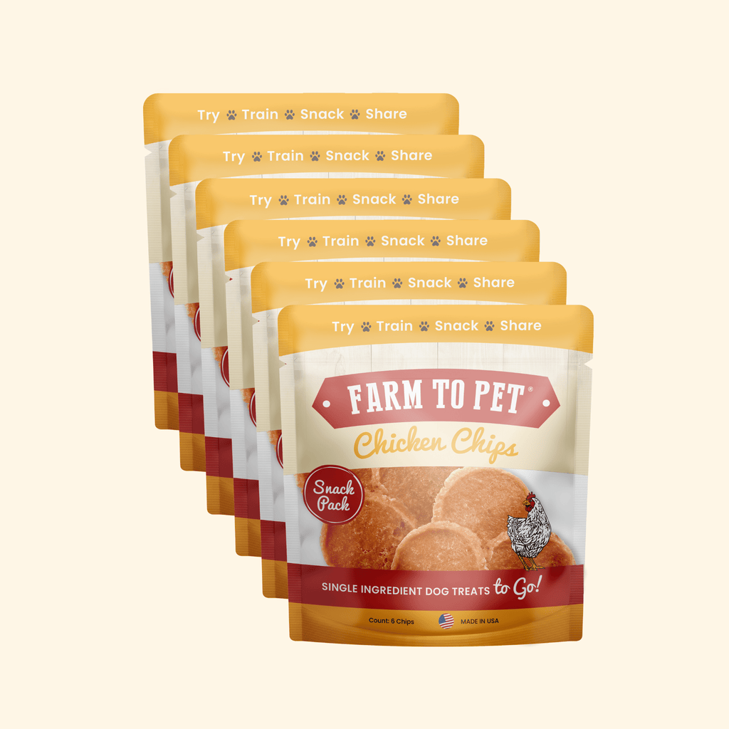 Chicken Chips Snack Pack Bundles | Dog Party Favors & Training Treats - Elite Pet Collective