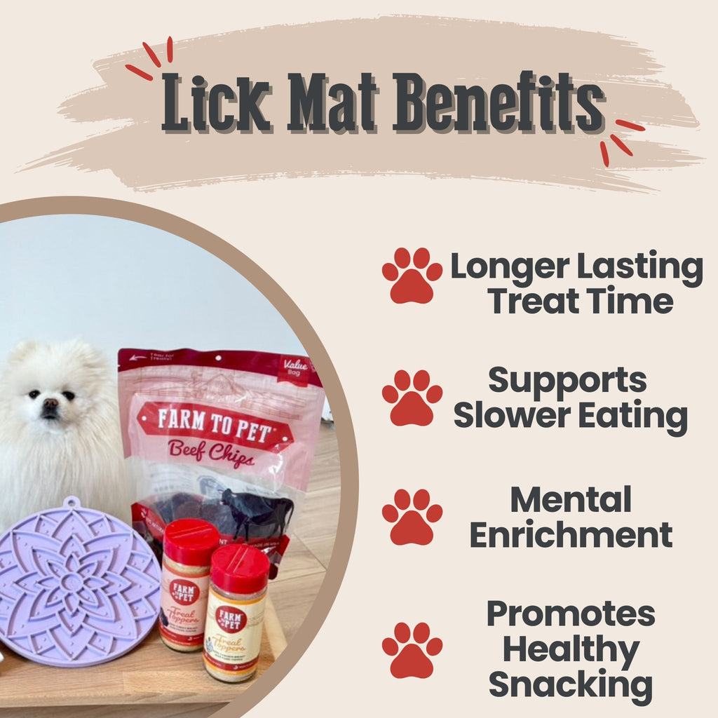 Dog Lick Mats with Suction Cups - Elite Pet Collective