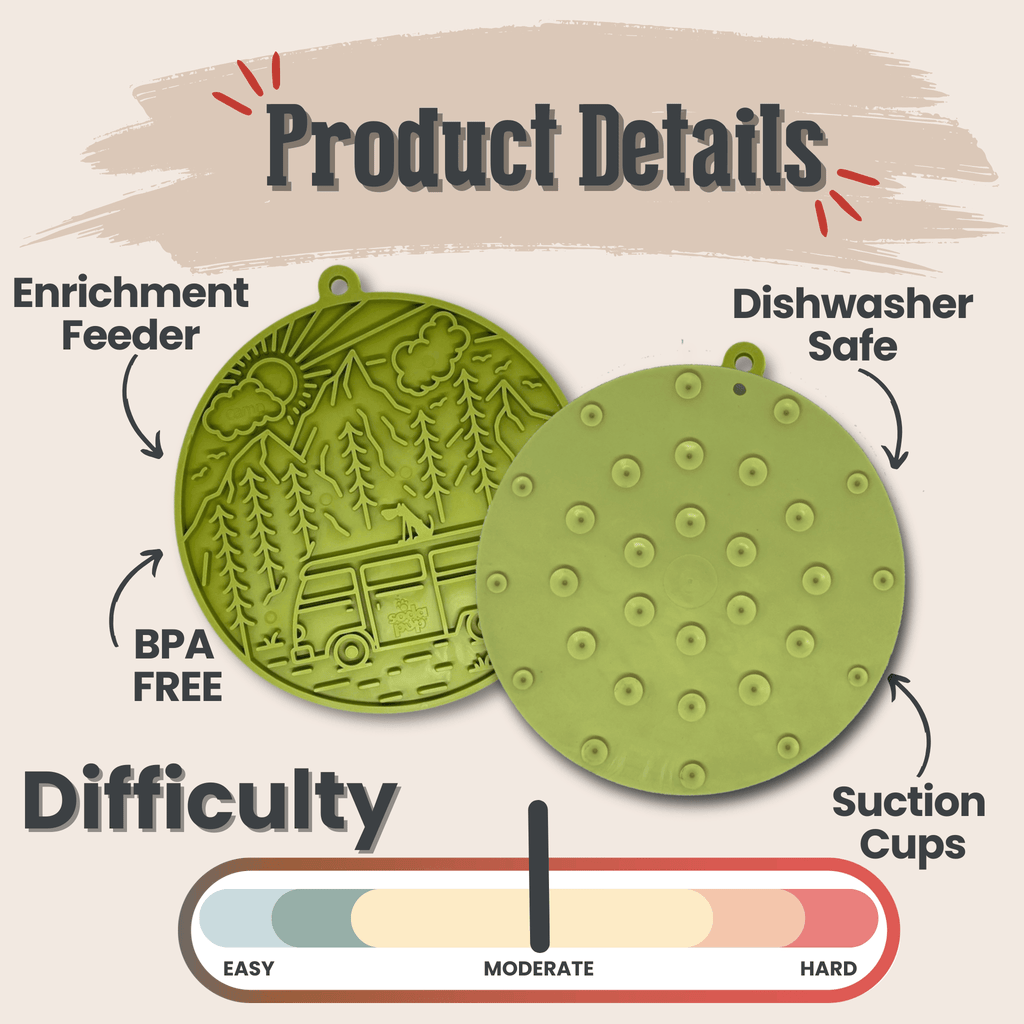 Dog Lick Mats with Suction Cups - Elite Pet Collective