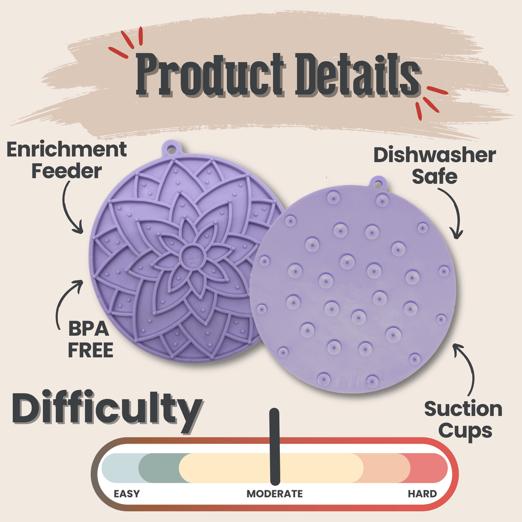 Dog Lick Mats with Suction Cups - Elite Pet Collective