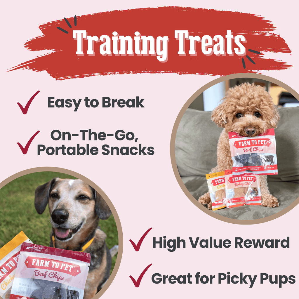 Puppy Packs 'n Snacks Dog Treat Starter Pack | Single-Ingredient Training Treats - Elite Pet Collective