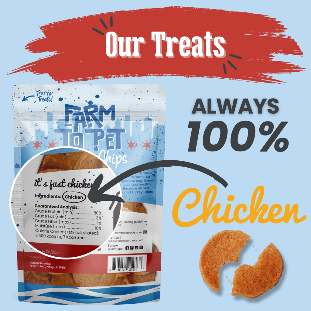 Chicago Chicken Chips for Dogs | Dog Treats To Celebrate Our Hometown - Elite Pet Collective