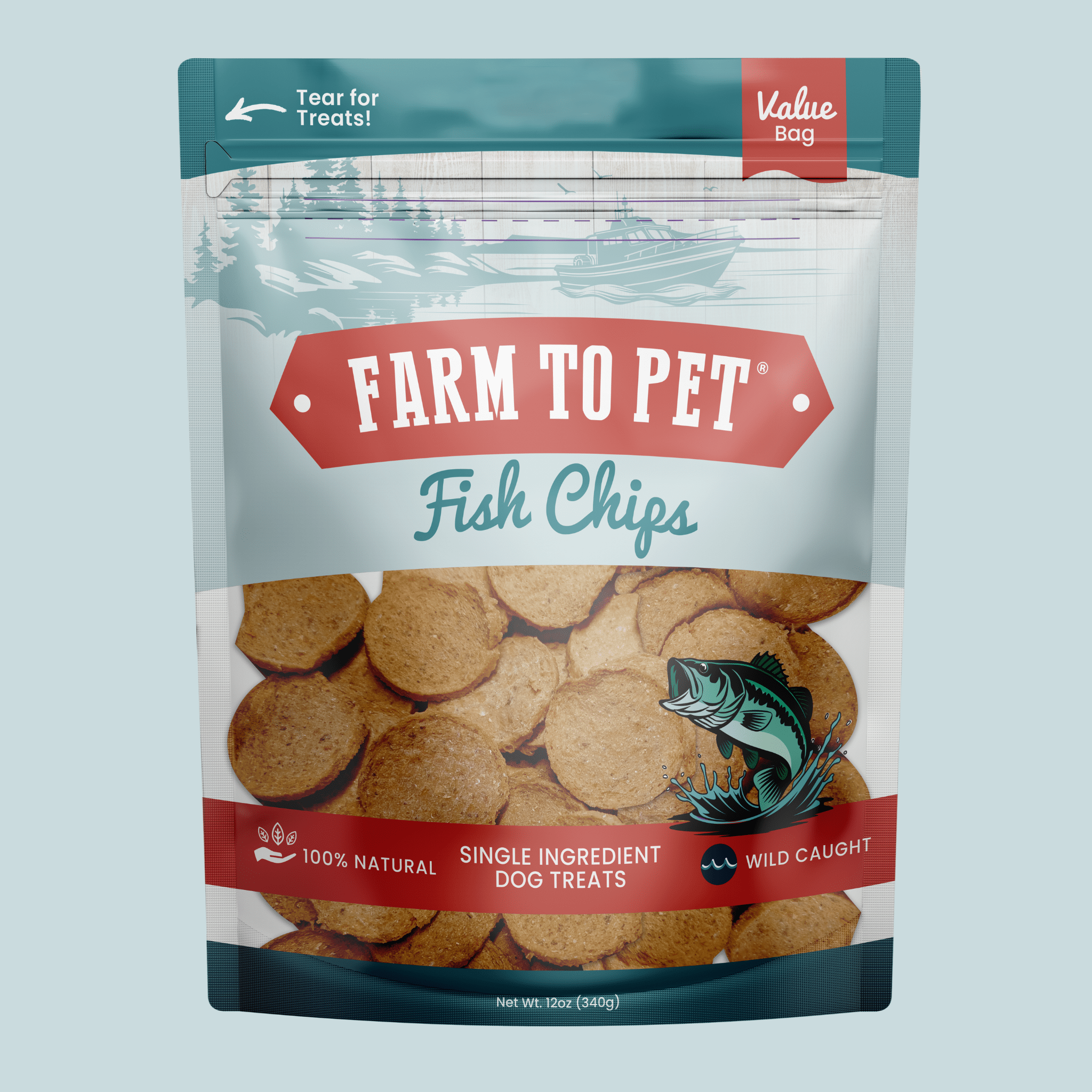Fish Chips for Dogs | Wild-Caught Fish Dog Treats - Elite Pet Collective