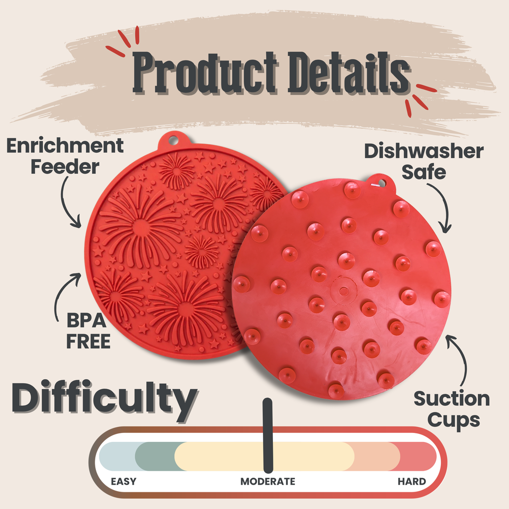 Dog Lick Mats with Suction Cups - Elite Pet Collective