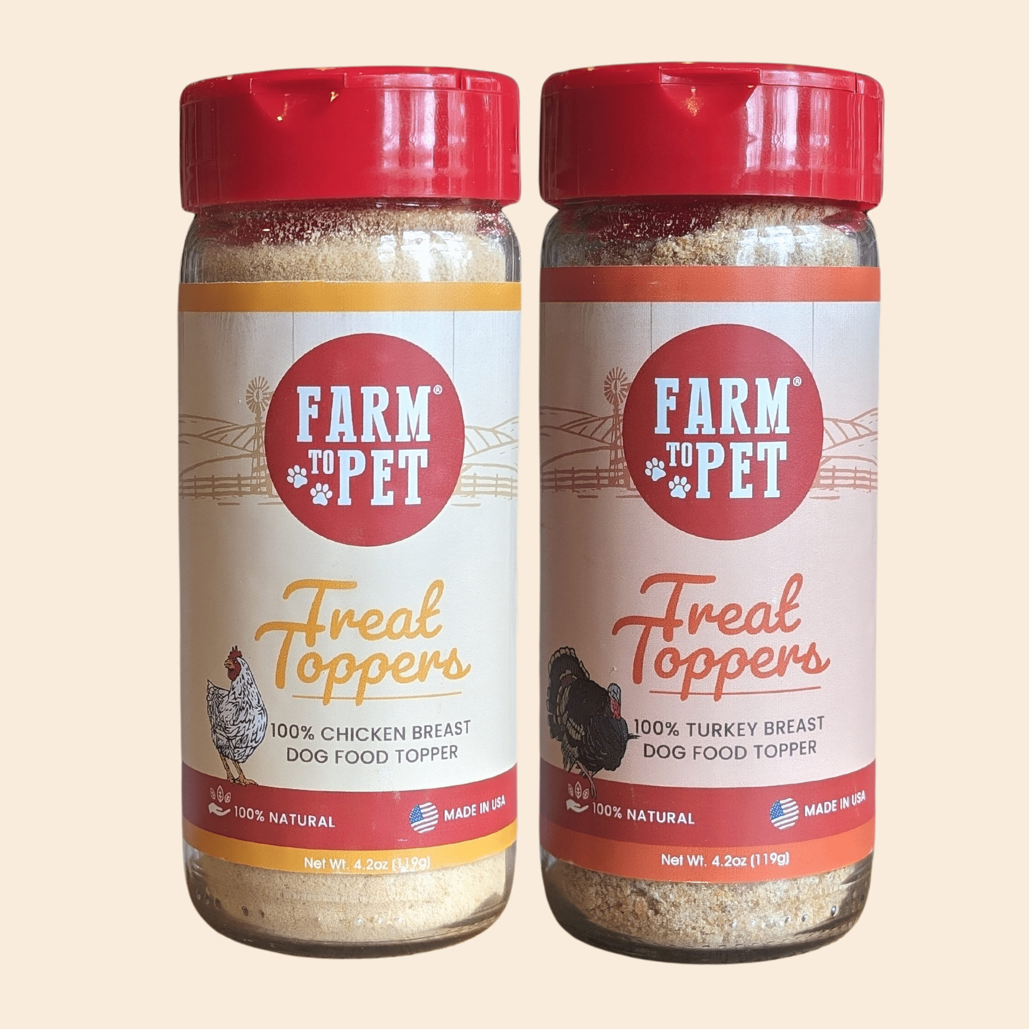 Chicken & Turkey Dog Food Topper Bundle - Elite Pet Collective