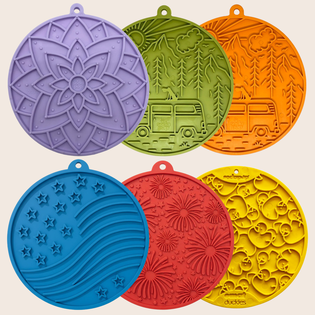 Dog Lick Mats with Suction Cups - Elite Pet Collective
