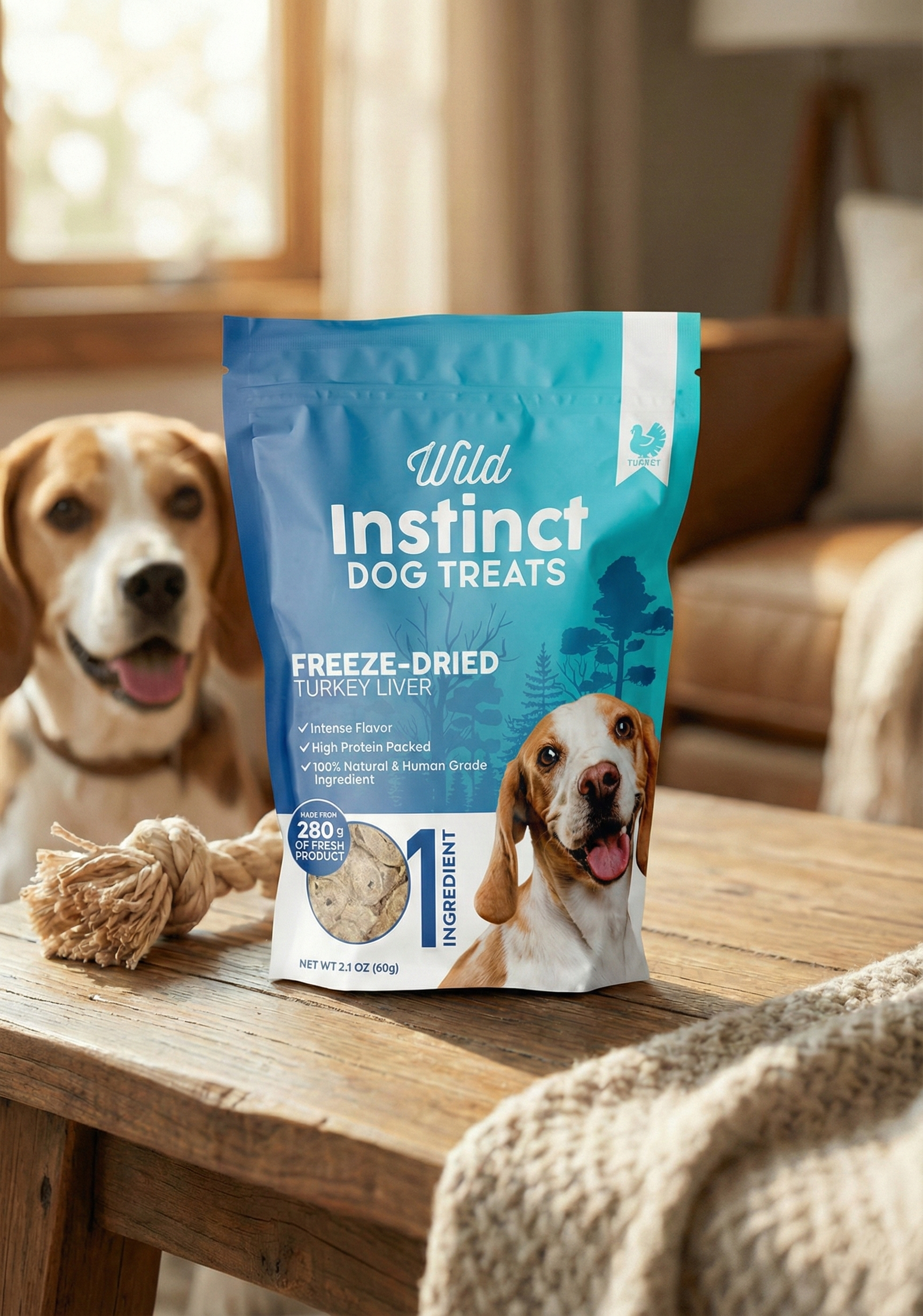 Freeze-Dried Turkey Liver Dog Treats - Elite Pet Collective