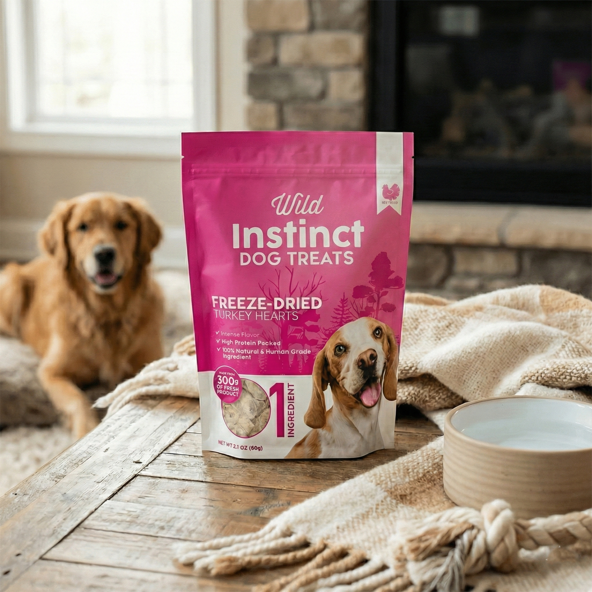 Freeze-Dried Turkey Hearts for Dogs - Elite Pet Collective