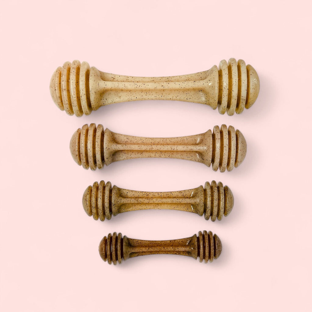 Honey Bone Nylon Dog Toy for Aggressive Chewers | Indestructible | USA Made - Elite Pet Collective