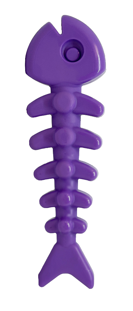 Fish Bone Nylon Dog Toy for Aggressive Chewers | USA Made | SodaPup - Elite Pet Collective
