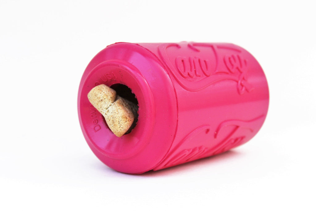 Puppy Can Toy Rubber Chew Toy for Teething Puppies | Treat Dispenser | USA Made - Elite Pet Collective