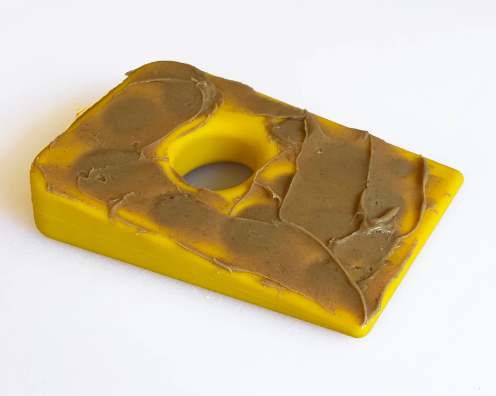 Swiss Cheese Wedge Nylon Dog Chew Toy for Aggressive Chewers | SodaPup - Elite Pet Collective
